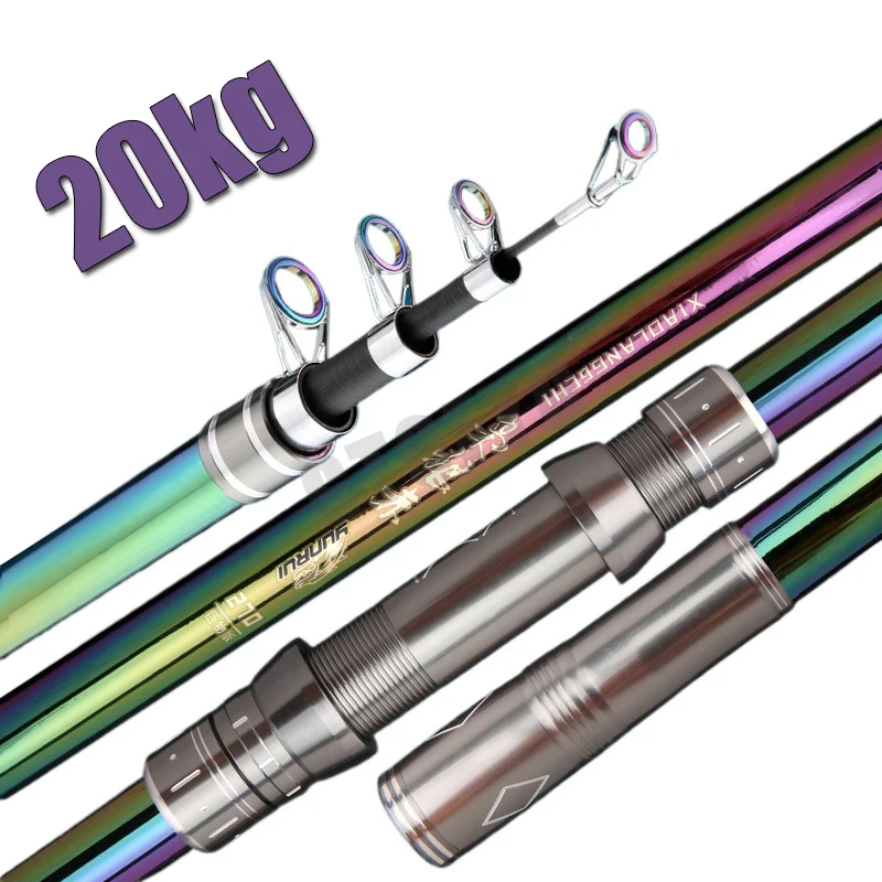 Fishing Rod Surf - 2.1m 2.7m 3.9m 4.5m Teleskopik Olta