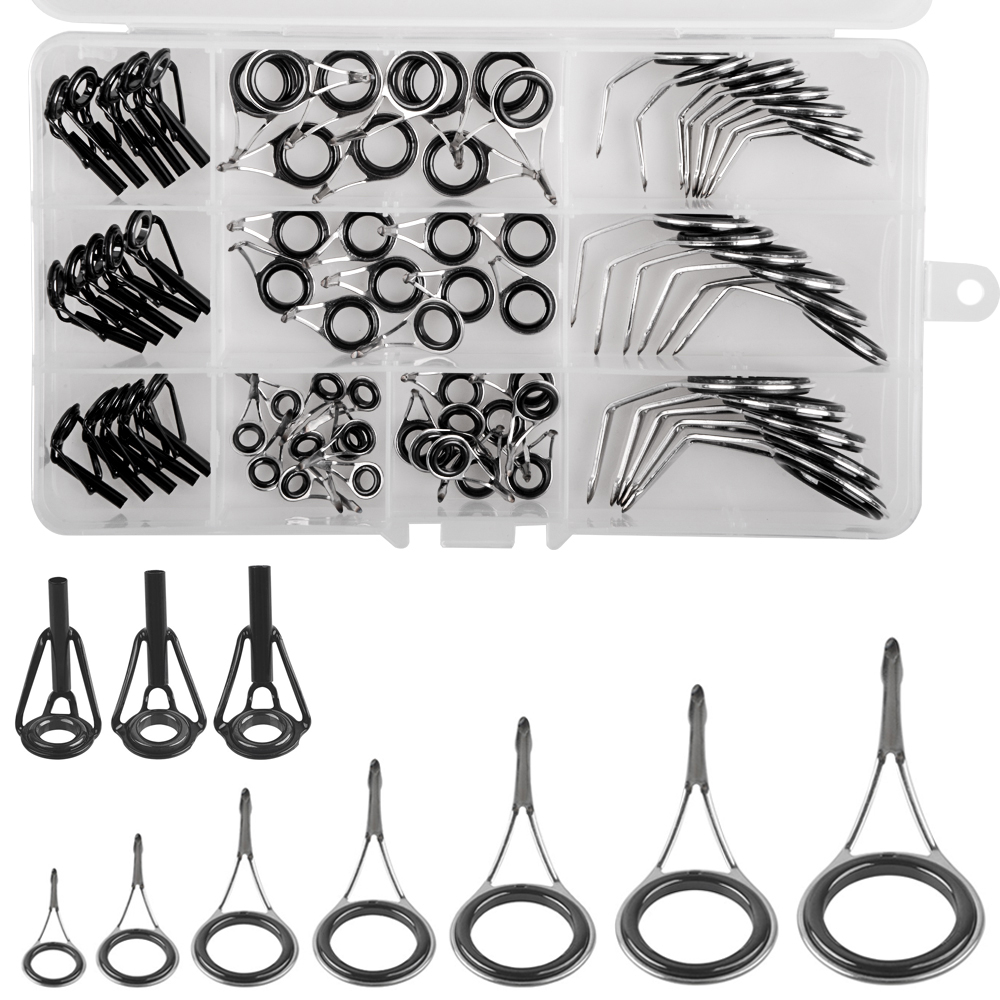 Fishing Rod Tip Replacement - Olta kılavuzları olta ipuçları yedek kiti