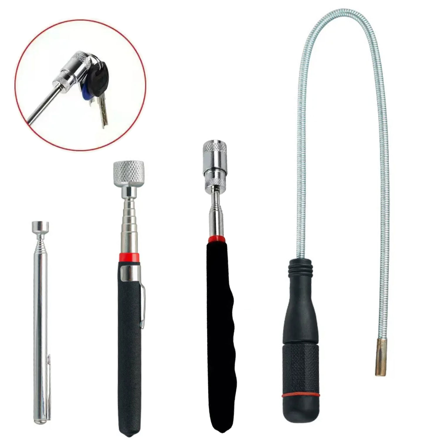 Fishing Rod Travel - Ayarlanabilir Toplama Çubuğu, Vidalar, Somunlar ve