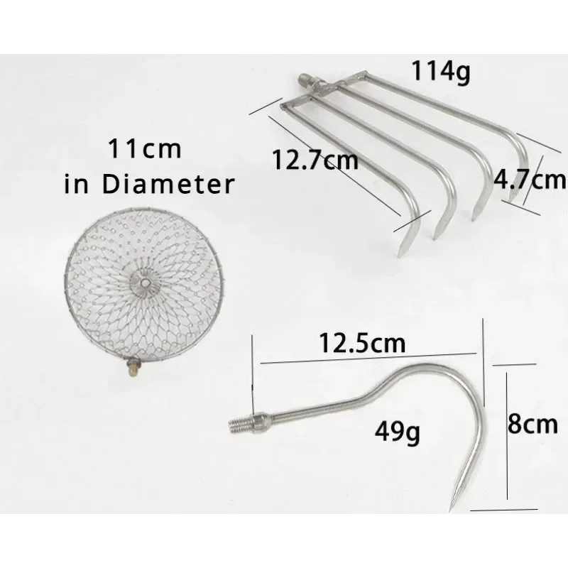 Fishing Rod Ice - Paslanmaz Çelik Teleskopik Çubuk Geri Çekilebilir