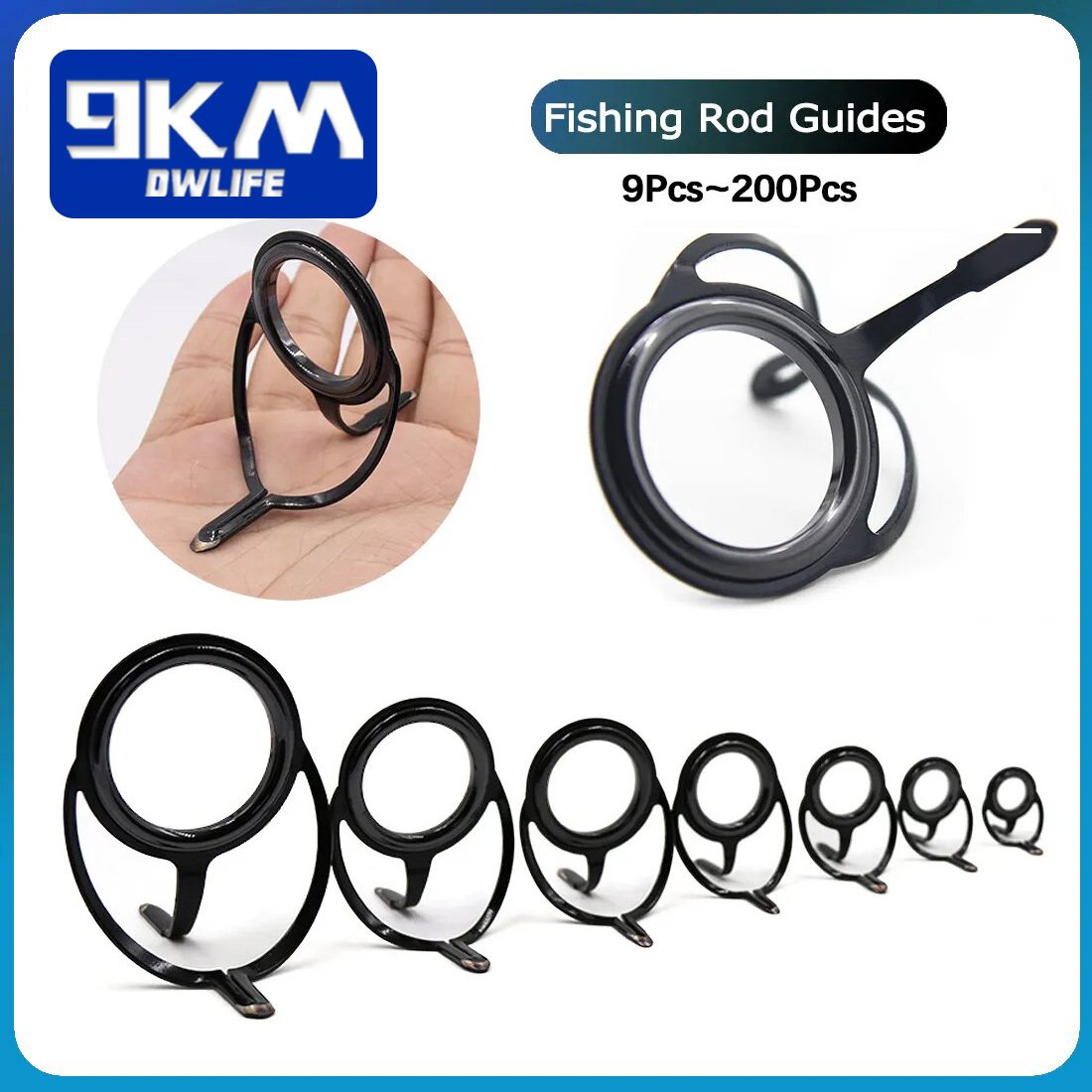 Fishing Rod Guide Replacement - Olta tamir kiti İplik Çubuk Yapı