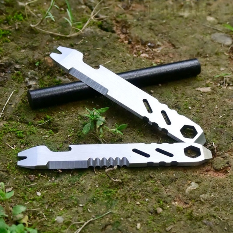 Fishing Rod Travel - Mini Paslanmaz Çelik Kazayağı, Çok Fonksiyonlu