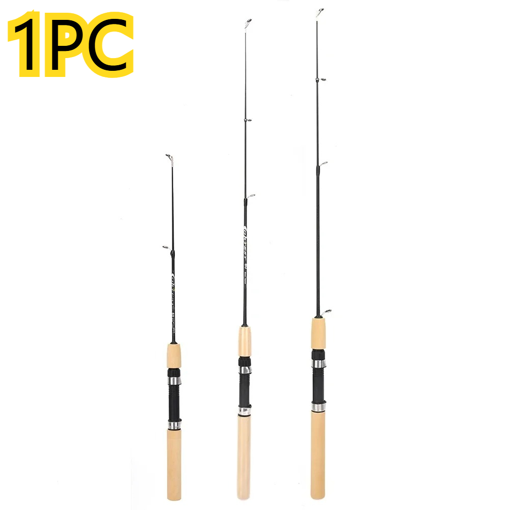 Fishing Rod Ice - 60/80/100cm buzda balık tutma kamışı taşınabilir