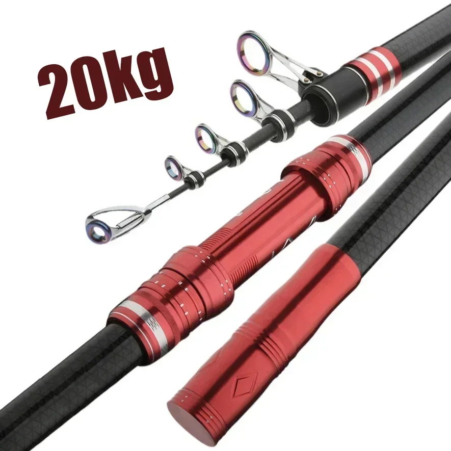 Fishing Rod Surf - 2.7m 3.6m 3.9m 4.5m teleskopik olta