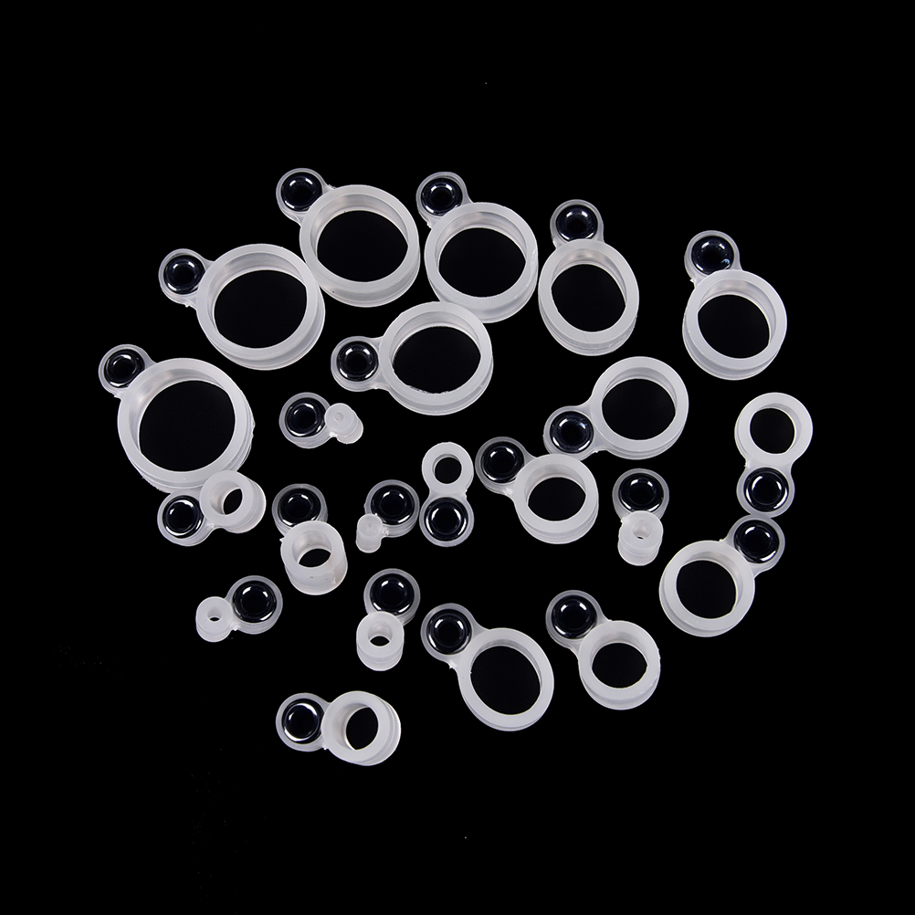 Fishing Rod Tip Replacement - 14 adet olta tel halka silikon