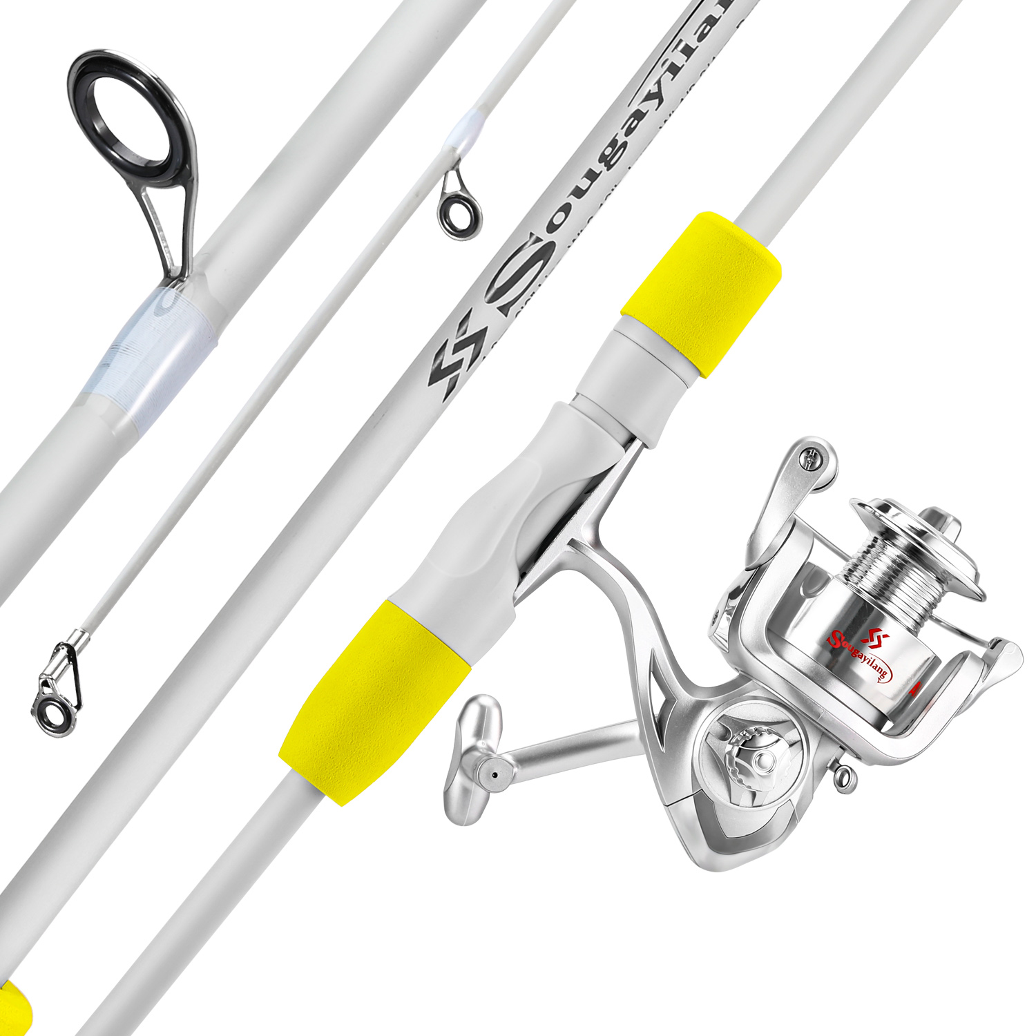 Fishing Rod Spinning - Sougayilang 2 Bölümlü Spin Olta Kamışı