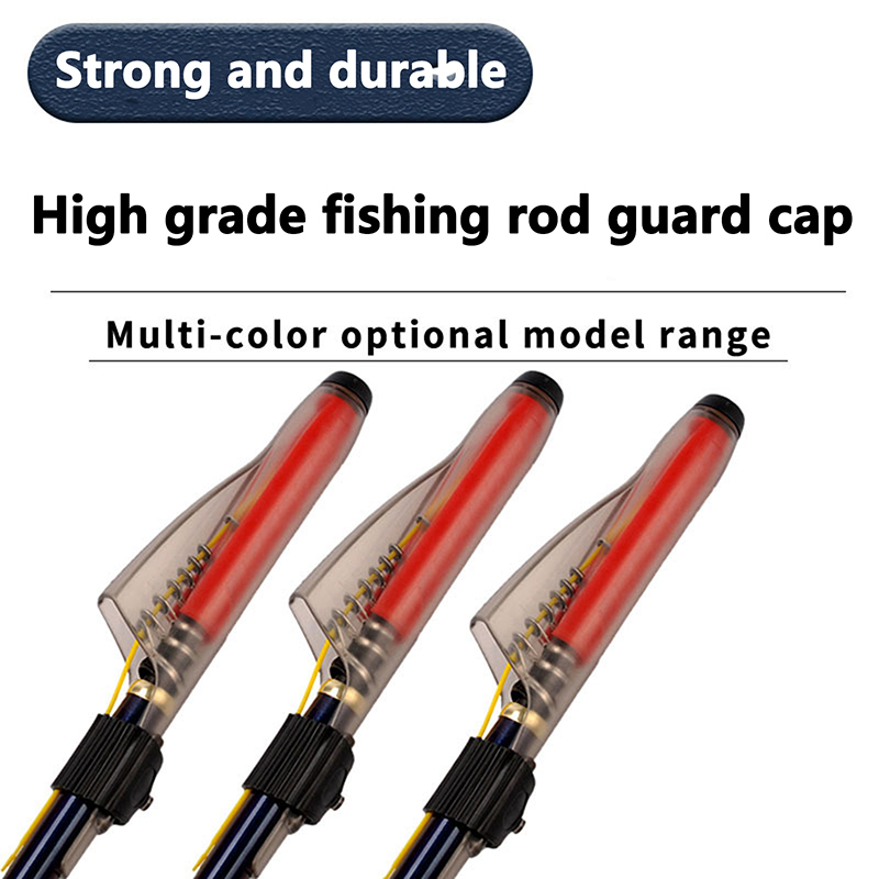 Fishing Rod Guide Replacement - 1 adet şeffaf olta ucu kapağı