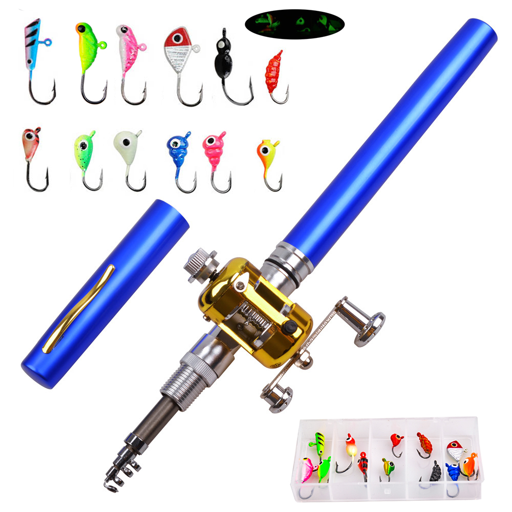 Fishing Rod Ice - Mini buz olta Combo ile 12