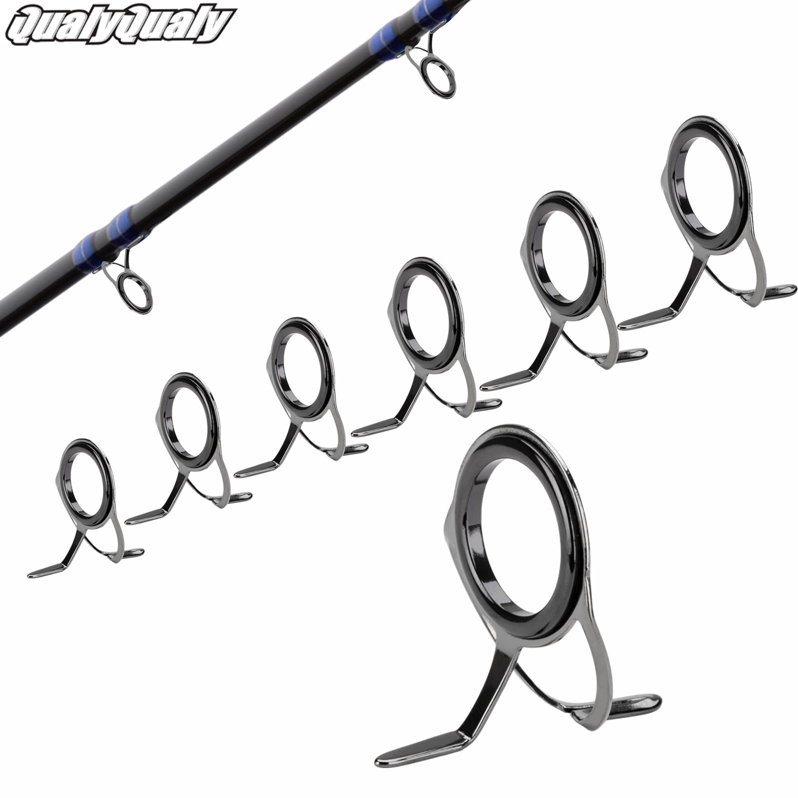7 adet Olta Kılavuzları tamir  - Fishing Rod Guide Replacement incelemesi ve fiyatı