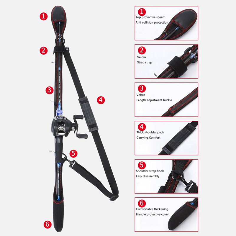Yeni olta koruyucu kılıf kılıf - Fishing Rod Case incelemesi ve fiyatı