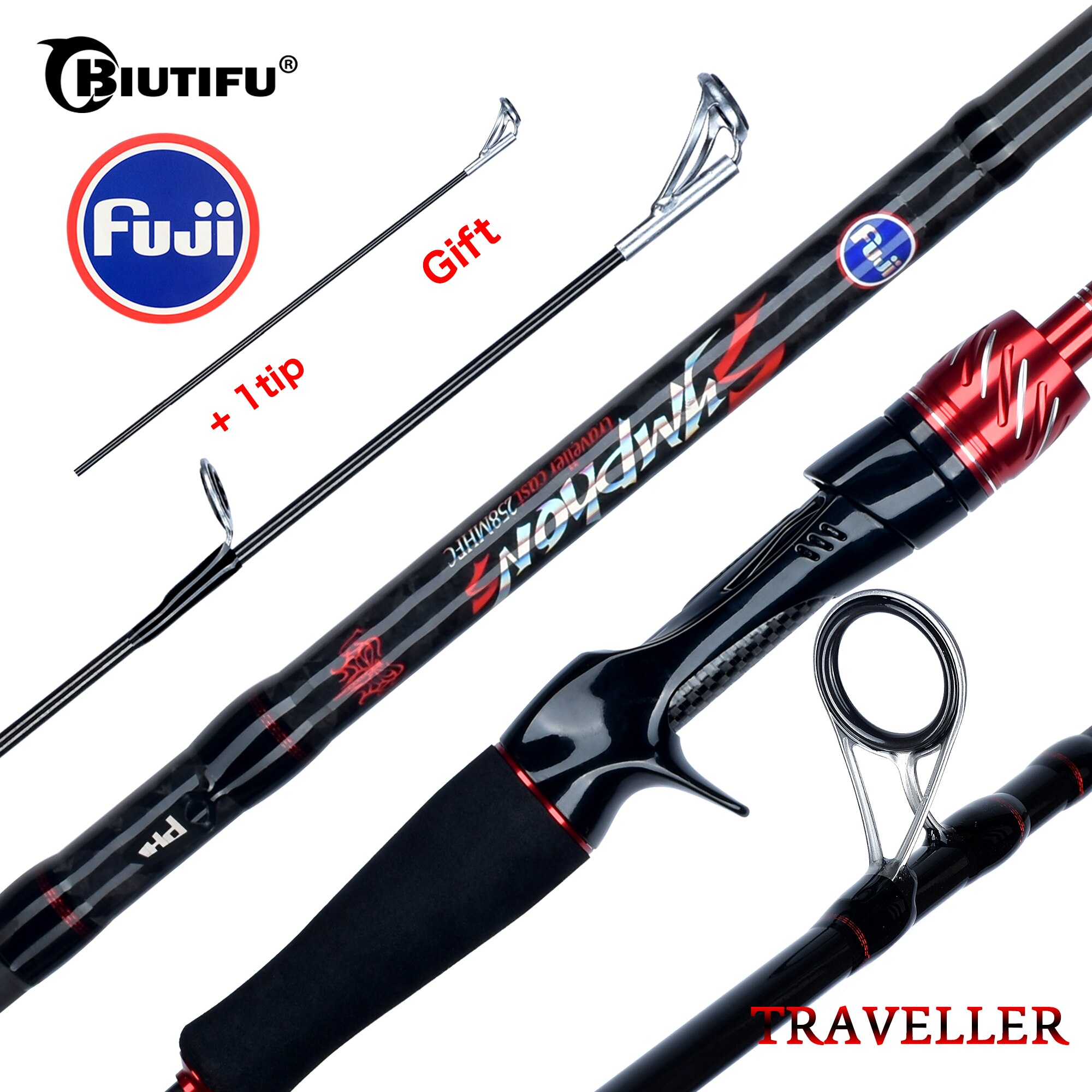 BIUTIFU gezgin iplik döküm Fuj - Fishing Rod Ice incelemesi ve fiyatı