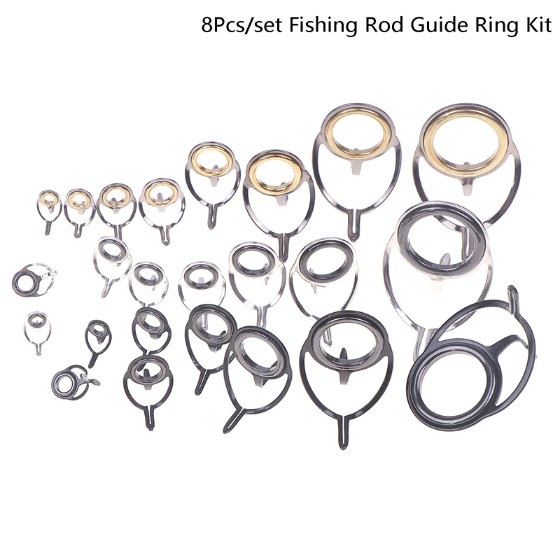 8 Parça Olta Takımı Paslanmaz  - Fishing Rod Guide Replacement incelemesi ve fiyatı