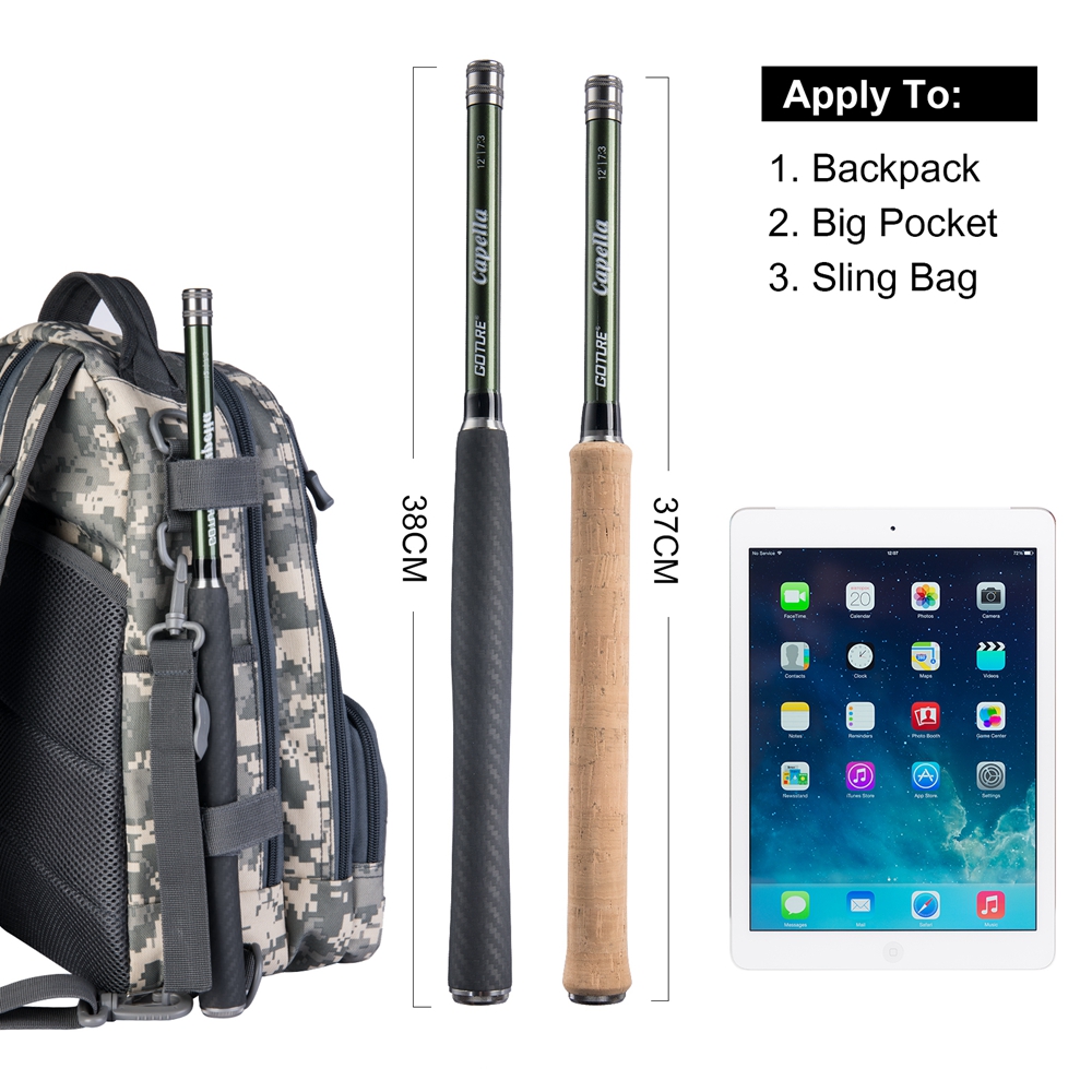 Goture Tenkara Sinek Olta Comb - Fishing Rod Carbon Fiber incelemesi ve fiyatı