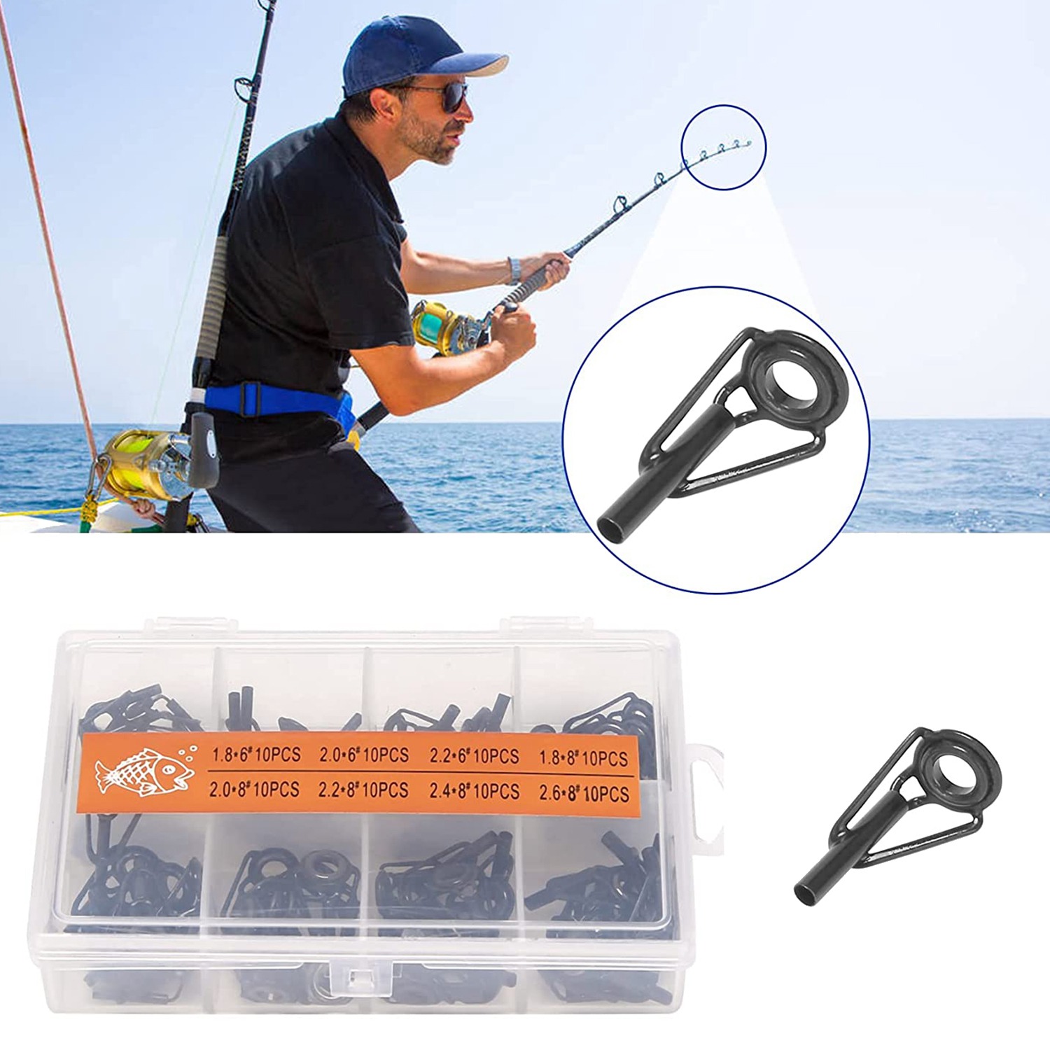 A69P-80 Parçaları Olta Ucu Tam - Fishing Rod Tip Replacement incelemesi ve fiyatı