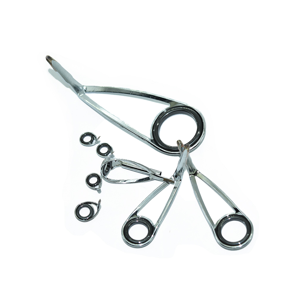 8 adet/Kit KLH Braketi Paslanm - Fishing Rod Repair Kit incelemesi ve fiyatı