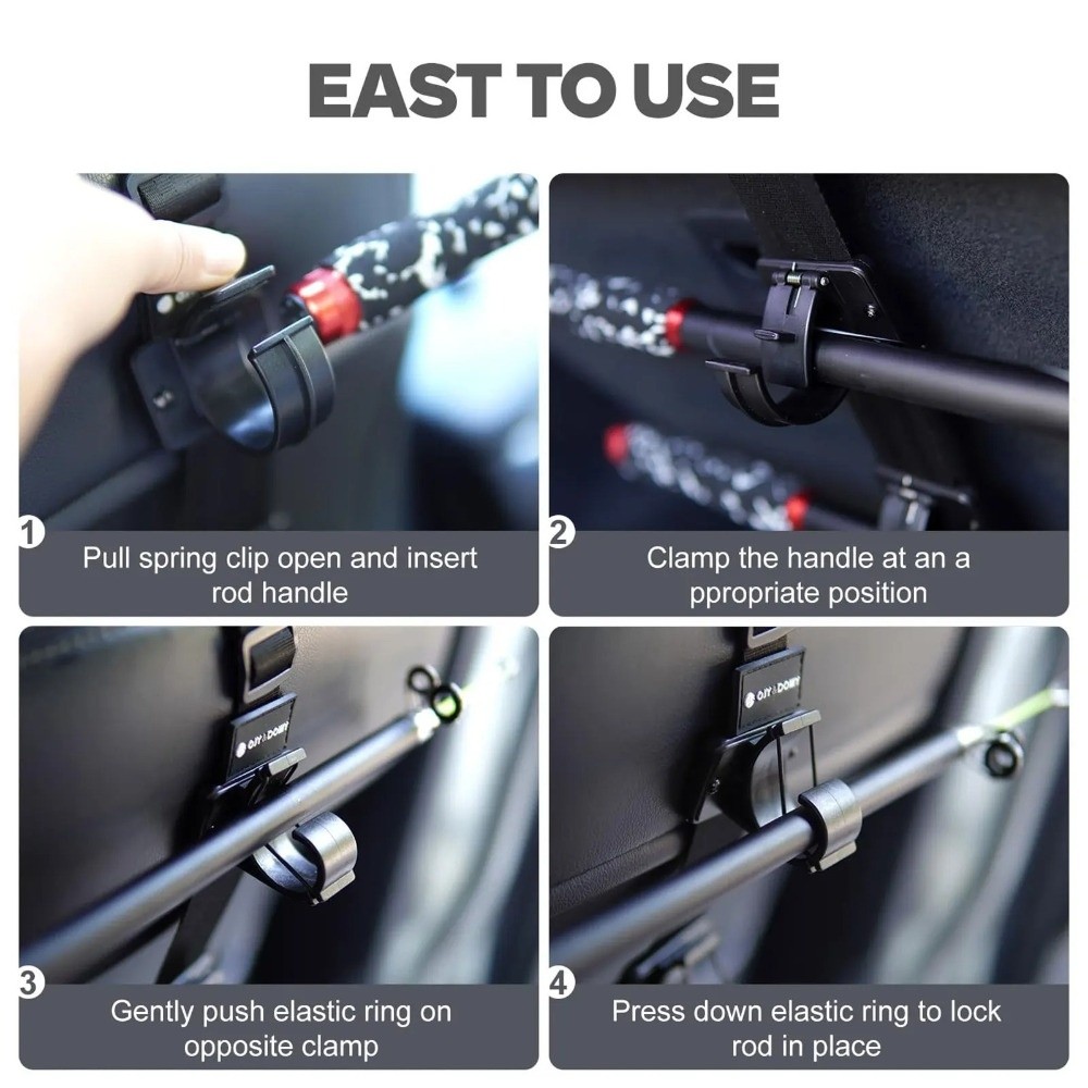 6 Pozisyonlu Araba Olta Tutucu - Fishing Rod Repair Kit incelemesi ve fiyatı