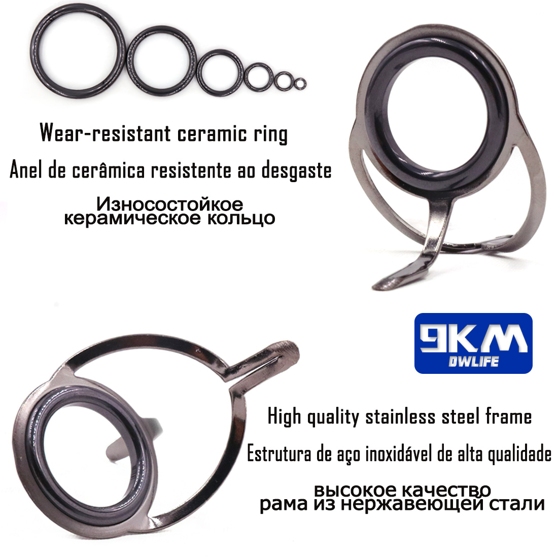 Olta Kılavuzu 9 ~ 200 Adet Pas - Fishing Rod Guide Replacement incelemesi ve fiyatı