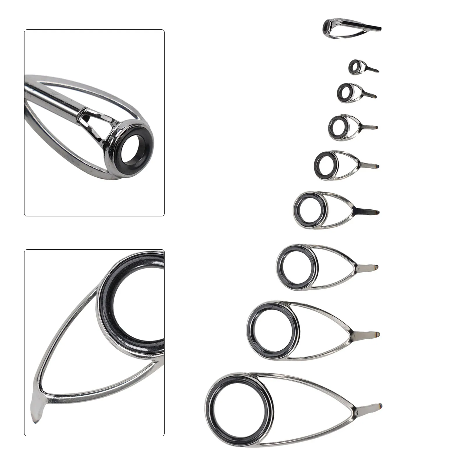 9 adet Olta Üst Halka Ucu Göz  - Fishing Rod Building Kit incelemesi ve fiyatı