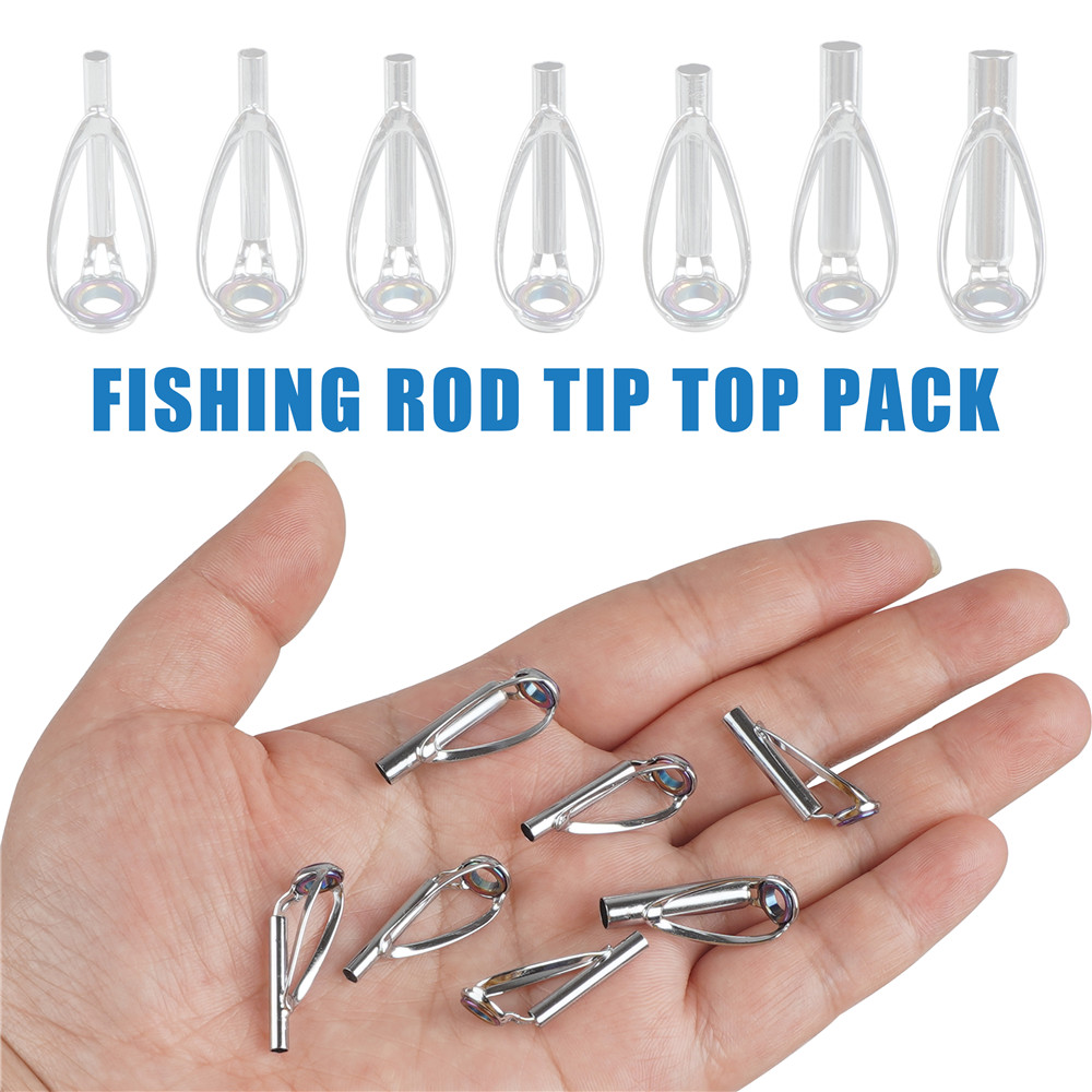 10 adet olta kılavuz uçları ta - Fishing Rod Guide Replacement incelemesi ve fiyatı