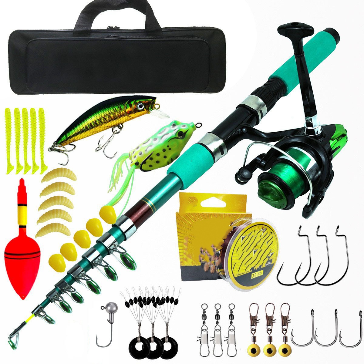 Taşınabilir Ultra Hafif Sazan  - Fishing Rod Telescopic incelemesi ve fiyatı