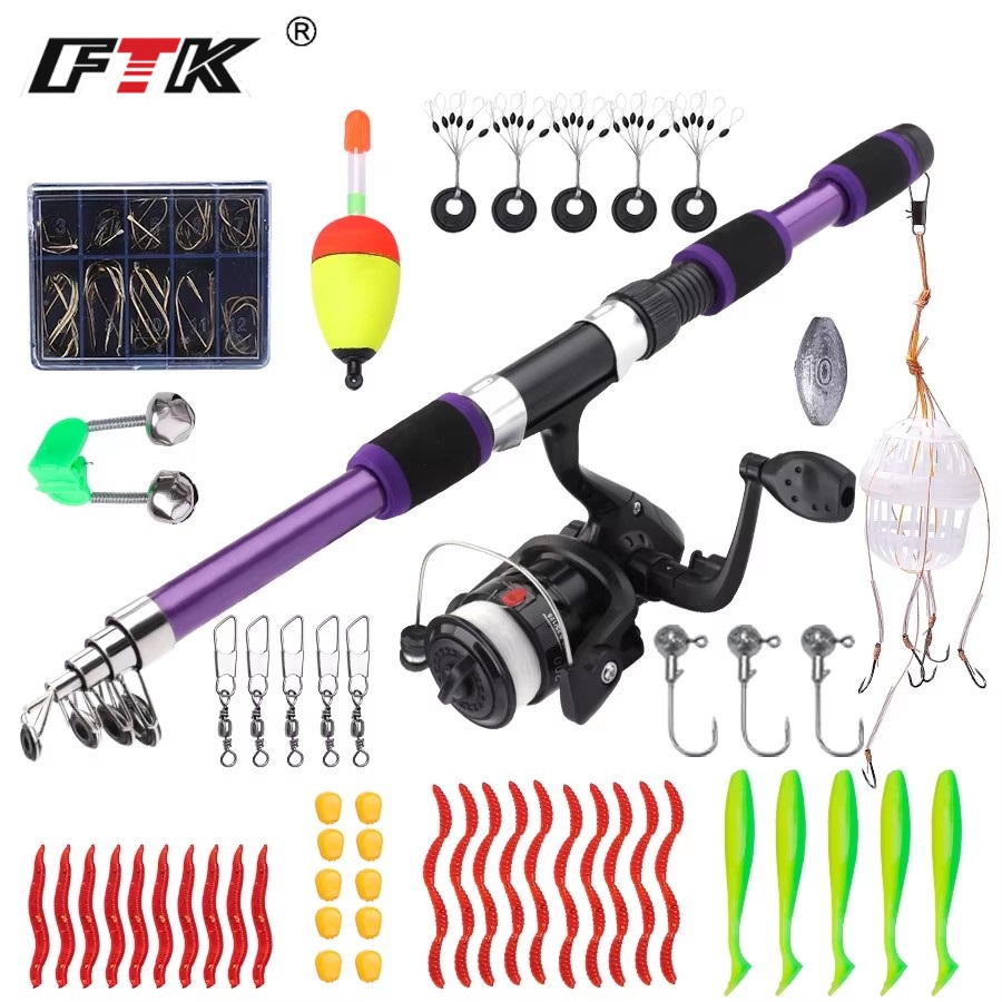 FTK 1.8 M Taşınabilir İplik Ol - Fishing Rod Carbon Fiber incelemesi ve fiyatı